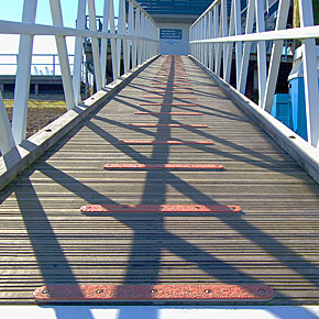 Loopbrug jachthaven Yerseke